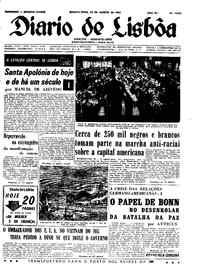 Quarta, 28 de Agosto de 1963