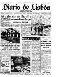 Quinta, 12 de Setembro de 1963 (1ª edição)