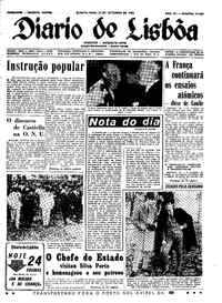 Quarta, 25 de Setembro de 1963 (2ª edição)