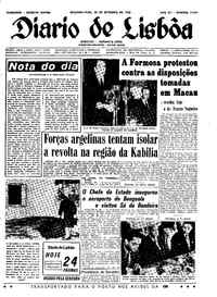 Segunda, 30 de Setembro de 1963 (2ª edição)