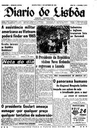 Quinta,  3 de Outubro de 1963