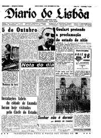 Sexta,  4 de Outubro de 1963 (1ª edição)