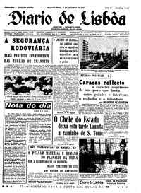 Segunda,  7 de Outubro de 1963 (1ª edição)