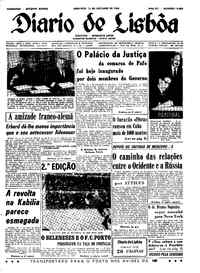 Domingo, 13 de Outubro de 1963 (2ª edição)