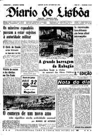 Sábado, 26 de Outubro de 1963 (2ª edição)