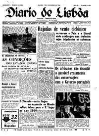 Sábado,  9 de Novembro de 1963 (1ª edição)