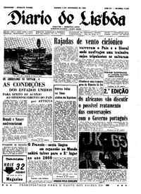 Sábado,  9 de Novembro de 1963 (2ª edição)