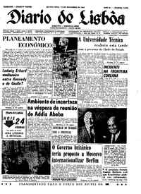 Quinta, 14 de Novembro de 1963 (1ª edição)