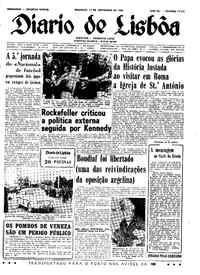 Domingo, 17 de Novembro de 1963 (1ª edição)