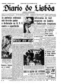 Quarta, 20 de Novembro de 1963 (2ª edição)