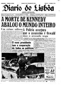 Sábado, 23 de Novembro de 1963 (1ª edição)