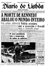 Sábado, 23 de Novembro de 1963 (3ª edição)