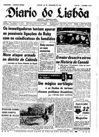 Sábado, 30 de Novembro de 1963 (1ª edição)