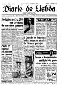 Quarta,  4 de Dezembro de 1963 (1ª edição)