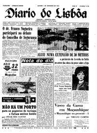 Sábado,  7 de Dezembro de 1963 (1ª edição)