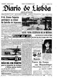 Sábado,  7 de Dezembro de 1963 (2ª edição)