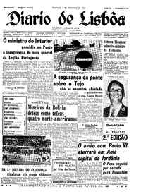 Domingo,  8 de Dezembro de 1963 (2ª edição)