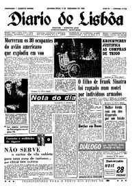 Segunda,  9 de Dezembro de 1963