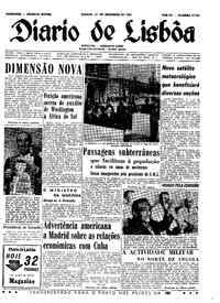 Sábado, 21 de Dezembro de 1963