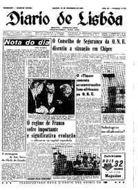 Sábado, 28 de Dezembro de 1963