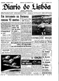 Domingo, 19 de Janeiro de 1964 (2ª edição)