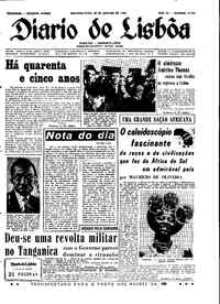 Segunda, 20 de Janeiro de 1964 (2ª edição)