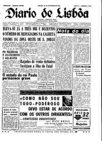 Sábado, 22 de Fevereiro de 1964 (1ª edição)