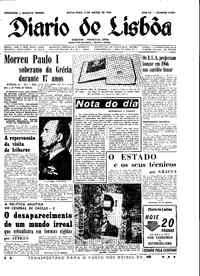 Sexta,  6 de Março de 1964 (2ª edição)