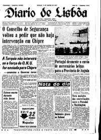 Sábado, 14 de Março de 1964 (1ª edição)