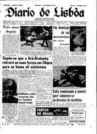 Domingo, 15 de Março de 1964 (1ª edição)