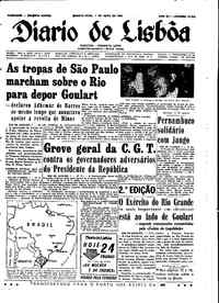 Quarta,  1 de Abril de 1964 (2ª edição)