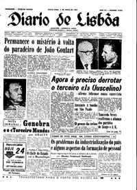 Sexta,  3 de Abril de 1964 (1ª edição)