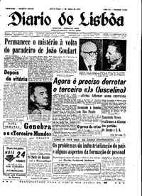 Sexta,  3 de Abril de 1964 (2ª edição)