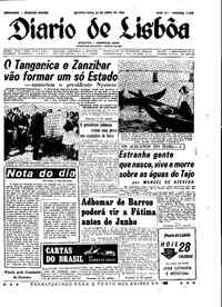 Quinta, 23 de Abril de 1964 (1ª edição)