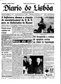 Sábado, 25 de Abril de 1964 (1ª edição)