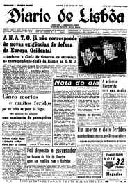 Sábado,  2 de Maio de 1964 (1ª edição)