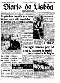 Domingo,  3 de Maio de 1964 (2ª edição)