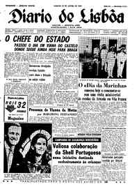 Sábado, 20 de Junho de 1964 (1ª edição)