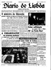 Domingo,  2 de Agosto de 1964 (1ª edição)