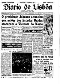 Quarta,  5 de Agosto de 1964 (1ª edição)