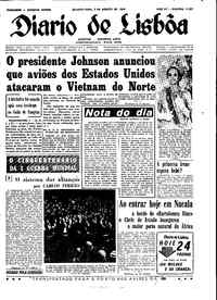 Quarta,  5 de Agosto de 1964 (2ª edição)