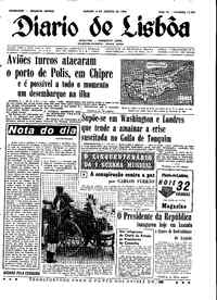 Sábado,  8 de Agosto de 1964 (1ª edição)