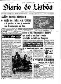 Sábado,  8 de Agosto de 1964 (2ª edição)