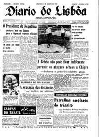 Domingo,  9 de Agosto de 1964 (1ª edição)