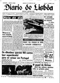 Sábado, 29 de Agosto de 1964 (1ª edição)