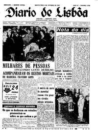 Quinta,  3 de Setembro de 1964 (2ª edição)