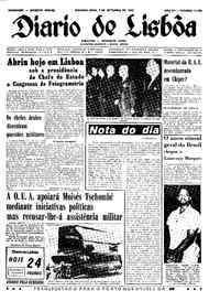 Segunda,  7 de Setembro de 1964 (2ª edição)