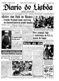 Quarta,  9 de Setembro de 1964