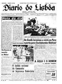 Segunda, 28 de Setembro de 1964 (1ª edição)