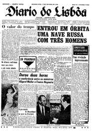 Segunda, 12 de Outubro de 1964